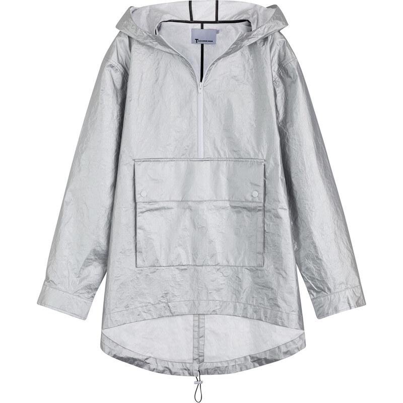 T by Alexander Wang Metallic Raincoat