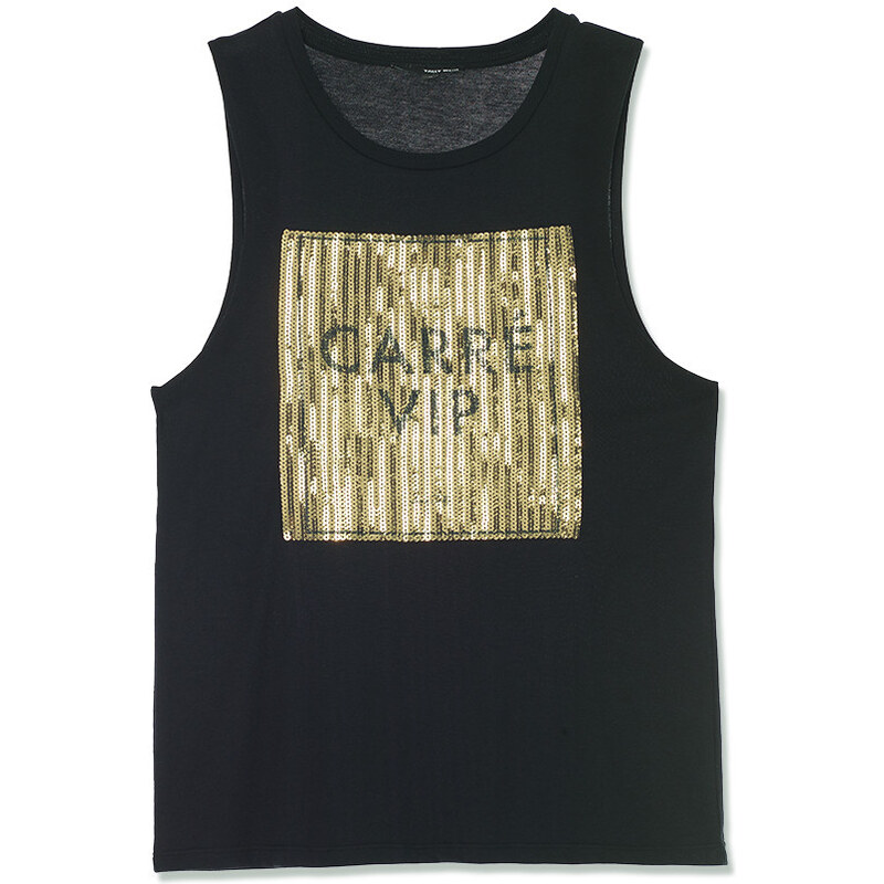 Tally Weijl Black "Carre VIP" Top with Embellishment