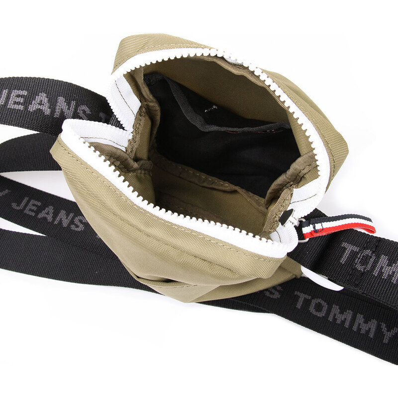 Tommy Jeans pánské zelené crossbody