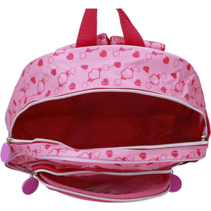Setino Dívčí školní batoh Super Wings, růžový