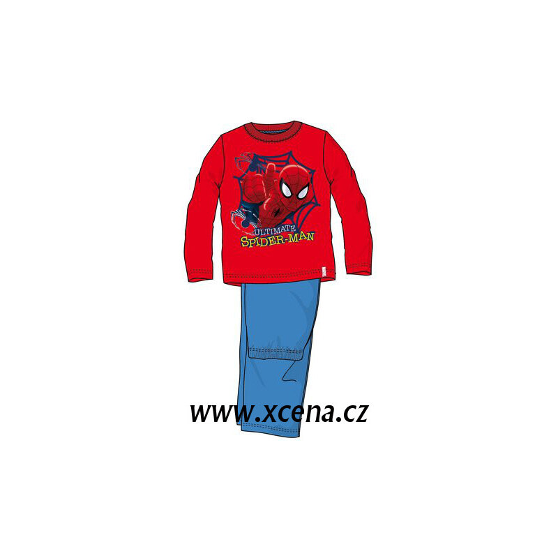 Výrobce Spiderman pyžamo červené model A