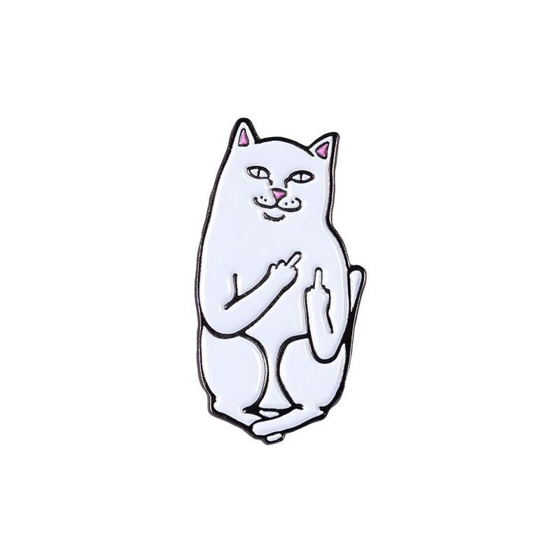 ODZNÁČEK RIPNDIP LORD NERMAL - bílá