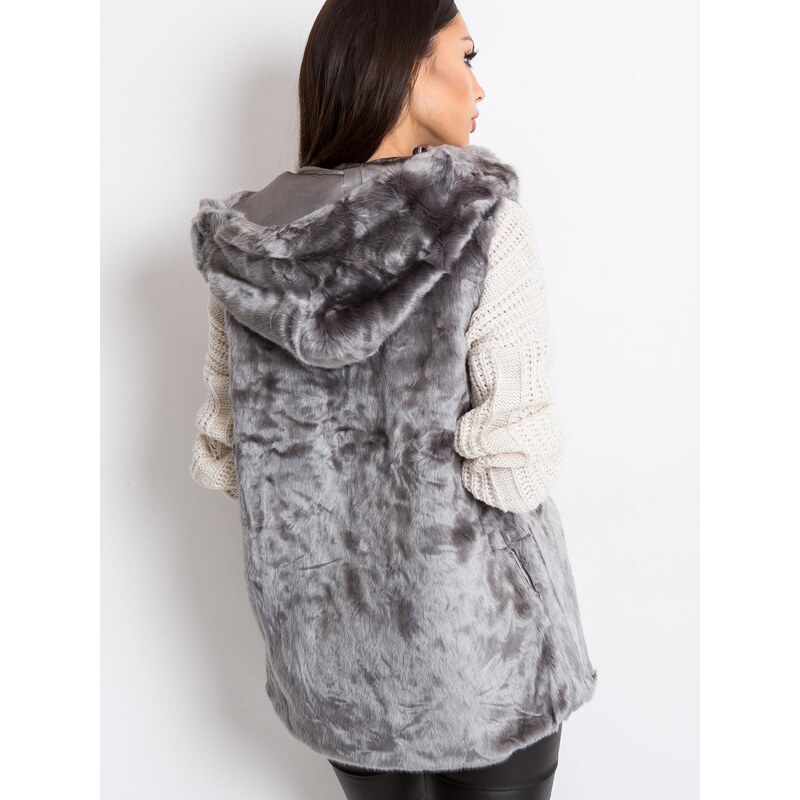 Wool Fashion Italia Vest-AT-KZ-05201.95P-gray