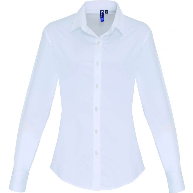 Premier Dámská košile s dlouhými rukávy STRETCH-FIT – 114887606
