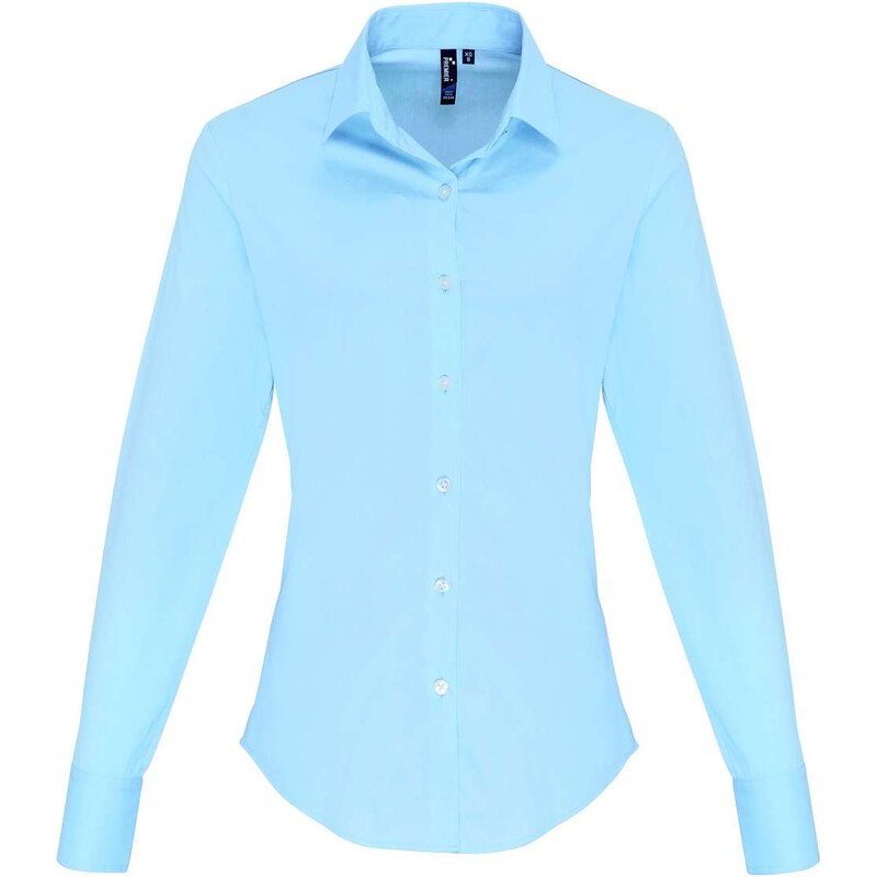 Premier Dámská košile s dlouhými rukávy STRETCH-FIT – 114887605