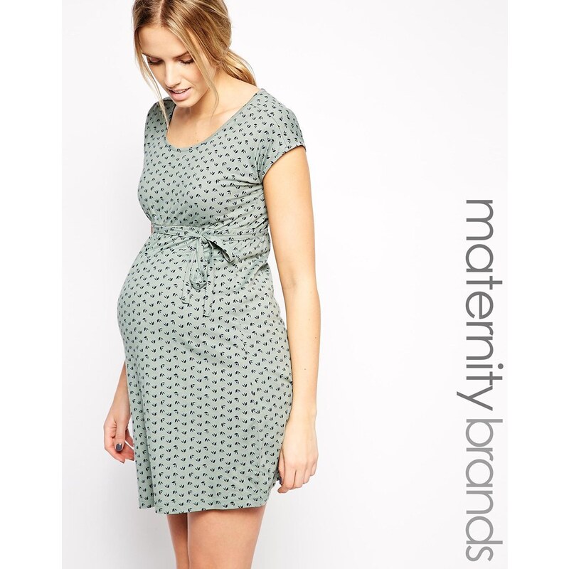 Mama.licious Dido Printed Maternity Dress - Multi