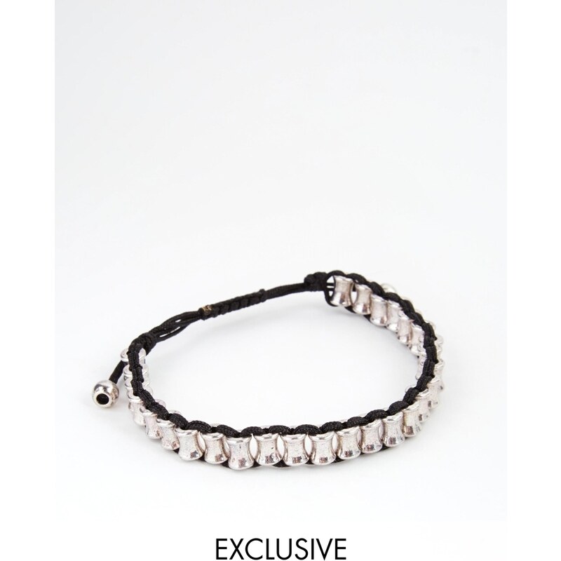 Designsix Bracelet Exclusive to ASOS - Silver