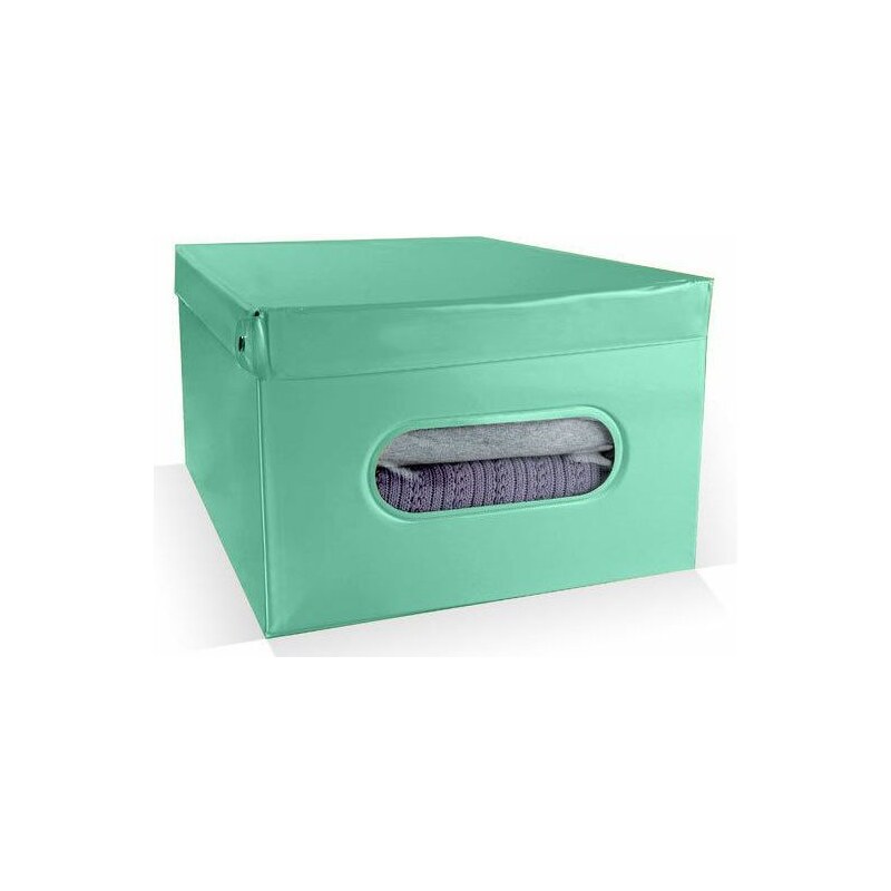 Skládací úložný box PVC Compactor Nordic 50 x 38.5 x 24 cm, zelený