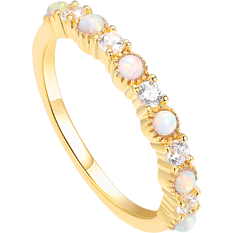 Olivie Luxusní stříbrný prsten GOLD 4824 55770933