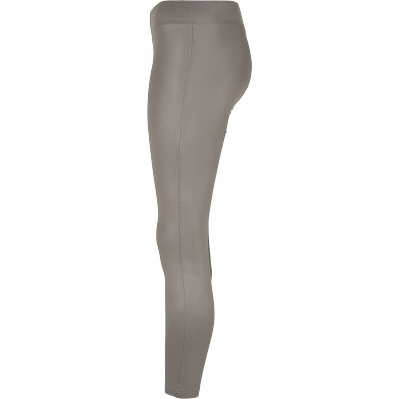 Legíny Urban Classics Ladies Imitation Leather Leggings - asphalt