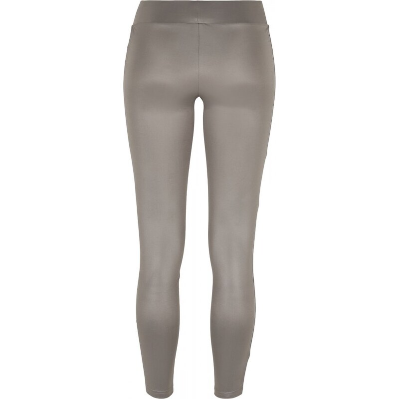 Legíny Urban Classics Ladies Imitation Leather Leggings - asphalt