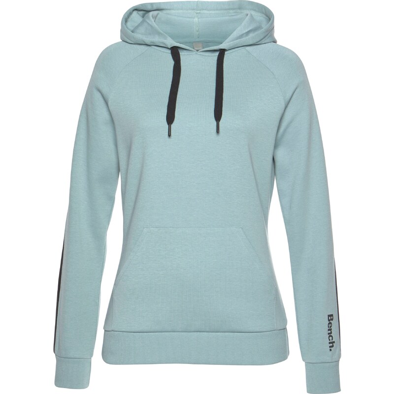 BENCH Mikina Lounge Hoodie mátová