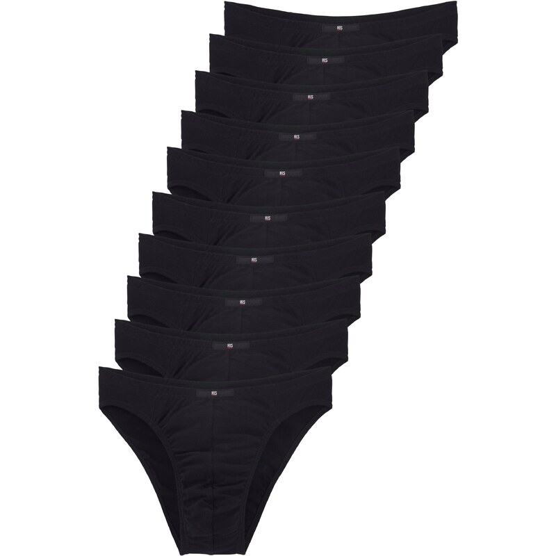 H.I.S Slipy černá