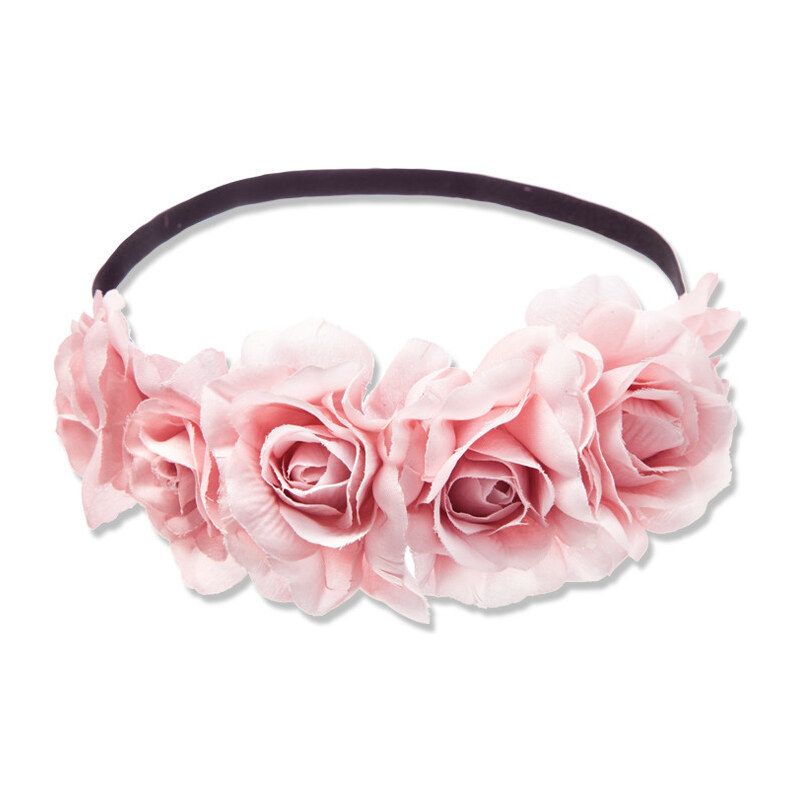 Tally Weijl Pink Floral Detail Head Band