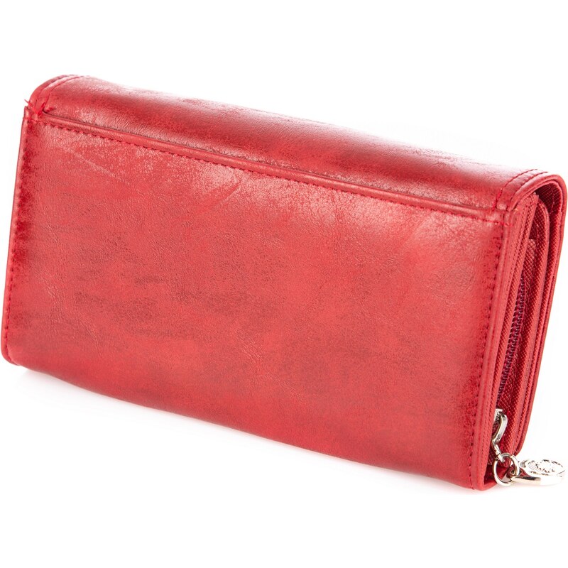 Jennifer Jones Elegantní dámská peněženka 1108-7 červená