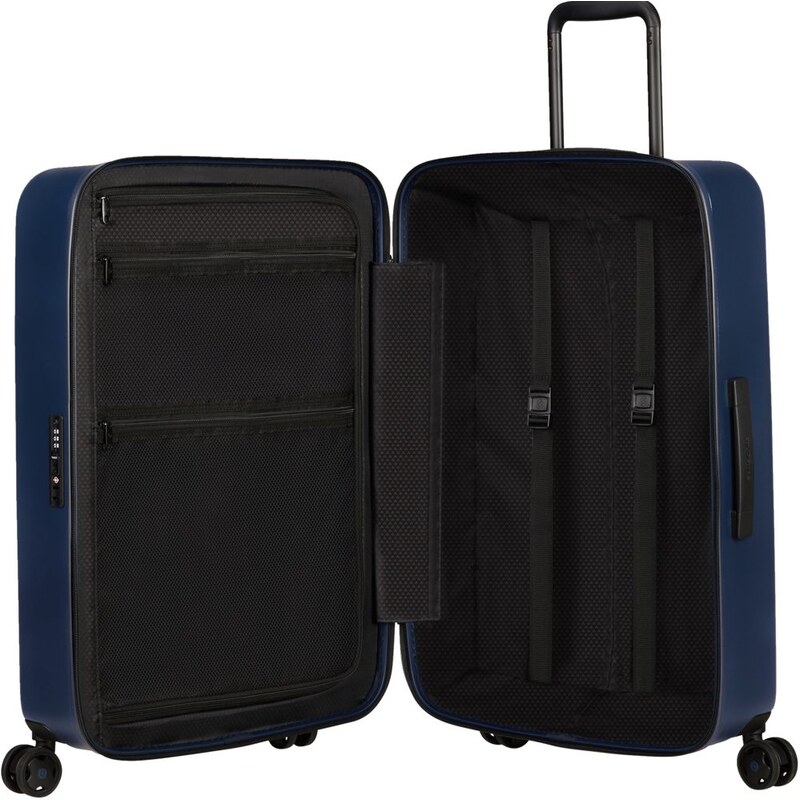 Samsonite Skořepinový cestovní kufr StackD 71 l tmavě modrá