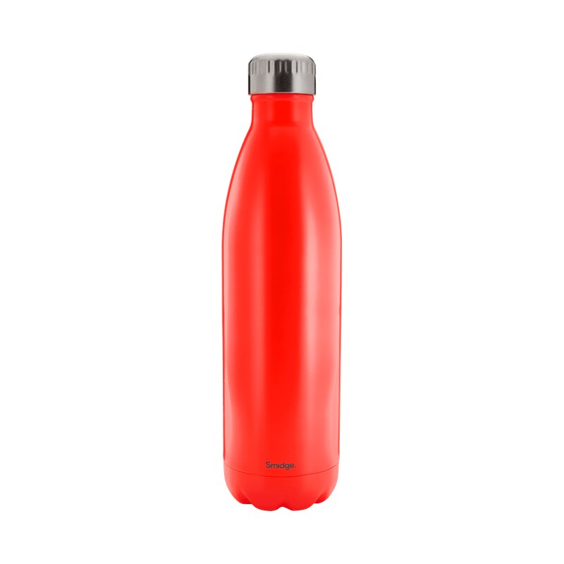 Smidge Termoláhev Coral, červená 750ml