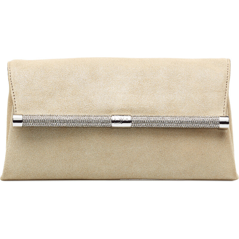 Diane von Furstenberg Leather Envelope Clutch