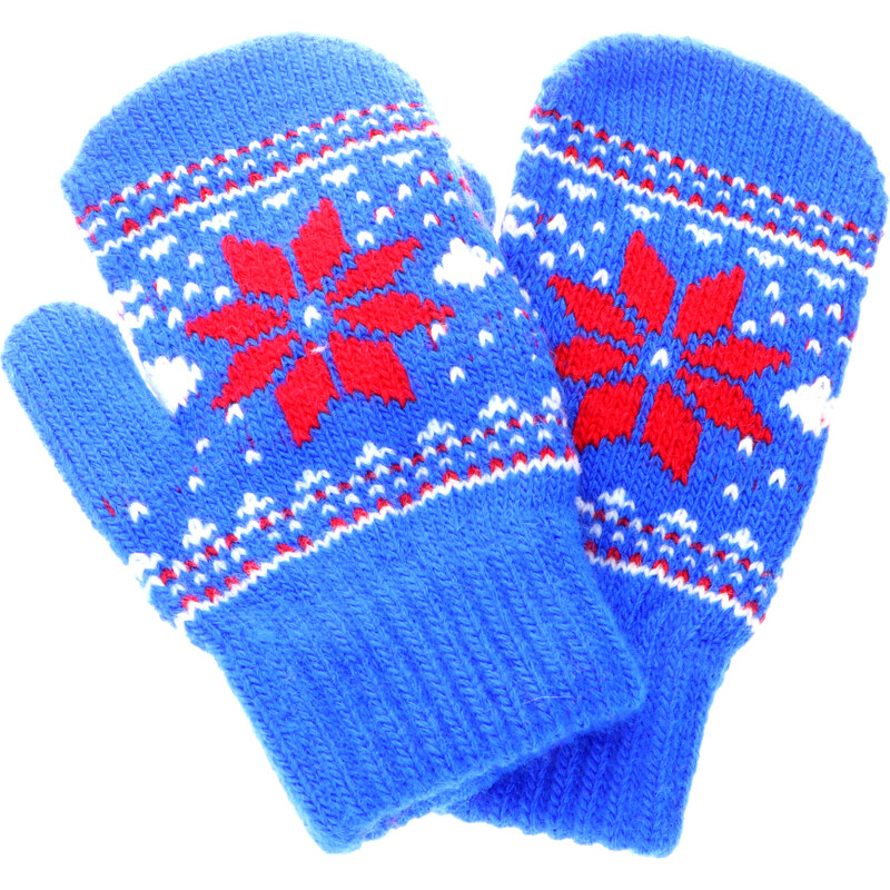 Ewena Dětské teplé palečkové rukavice s motivem - různé barvy