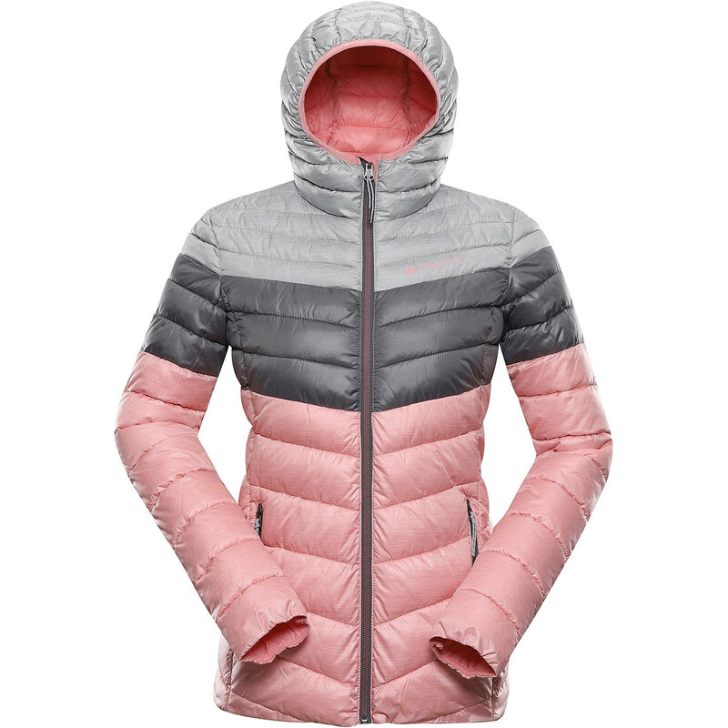 Dámská hi-therm bunda Alpine Pro MERVA - světle růžová 55844586