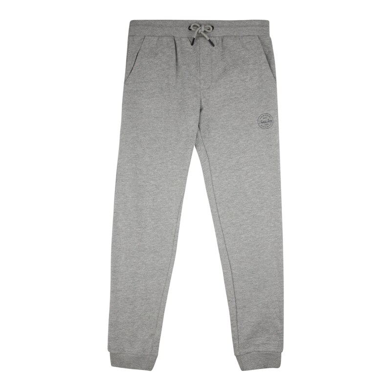 Jack & Jones Junior Kalhoty JJGordon JJShark šedý melír