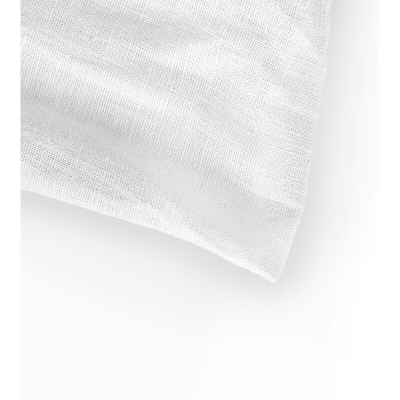 Tom Linen Lněné dětské povlečení White 90x135, 40x60 cm