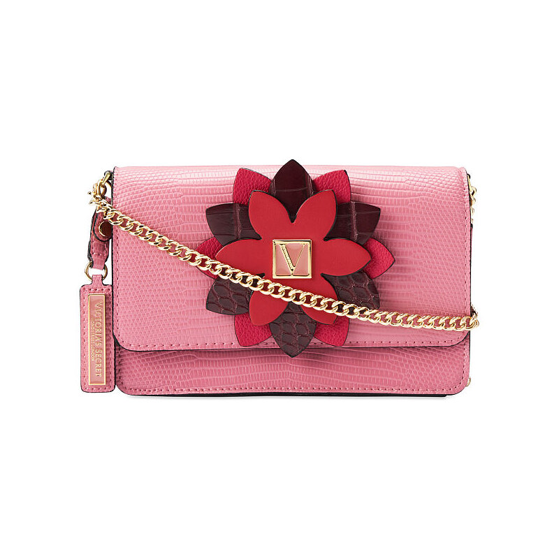 Victoria's Secret luxusní růžová kabelka The Victoria Mini Shoulder Bag V.