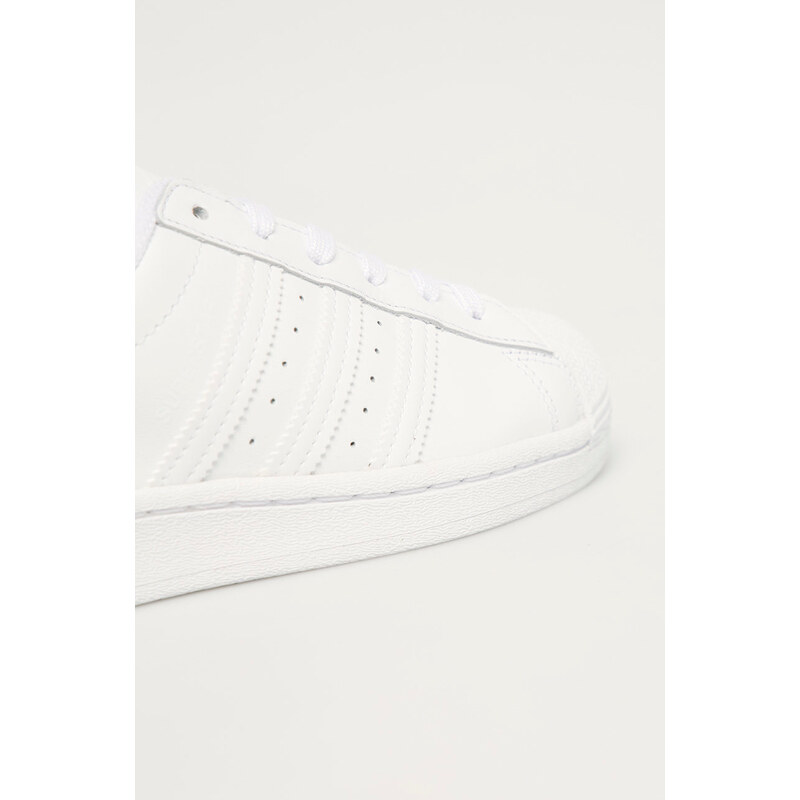 Sneakers boty adidas Originals Superstar J bílá barva, EF5399