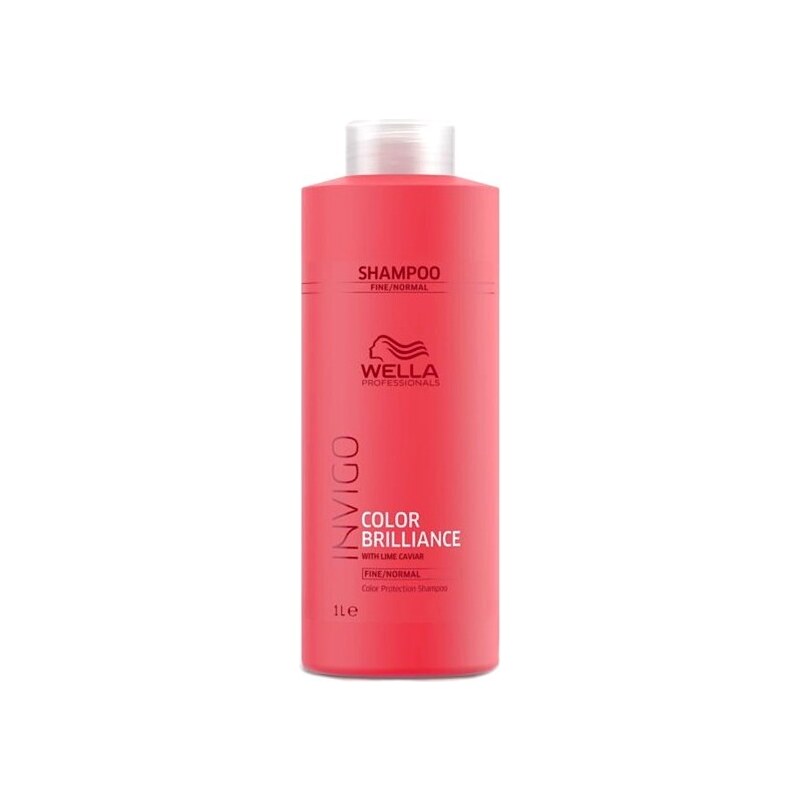 WELLA Invigo Brilliance Color Shampoo Fine Normal 1000ml - šampon pro barvené vlasy