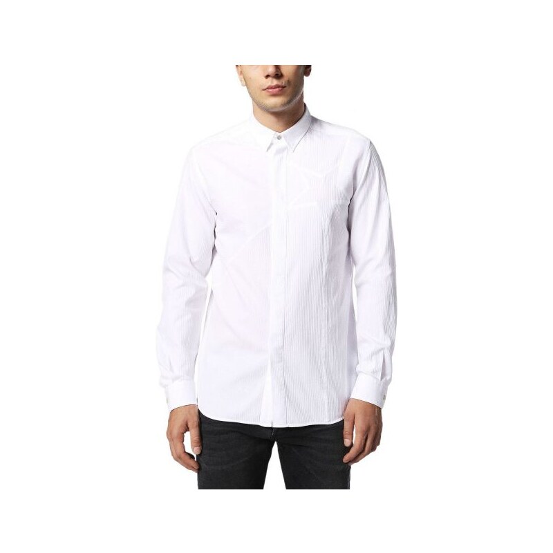 DIESEL pánská bílá košile S-PARIS-IN