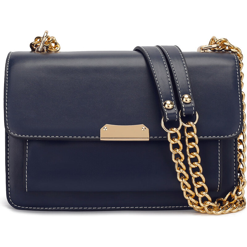 Anna Grace London Anna Grace Modrá malá crossbody kabelka přes