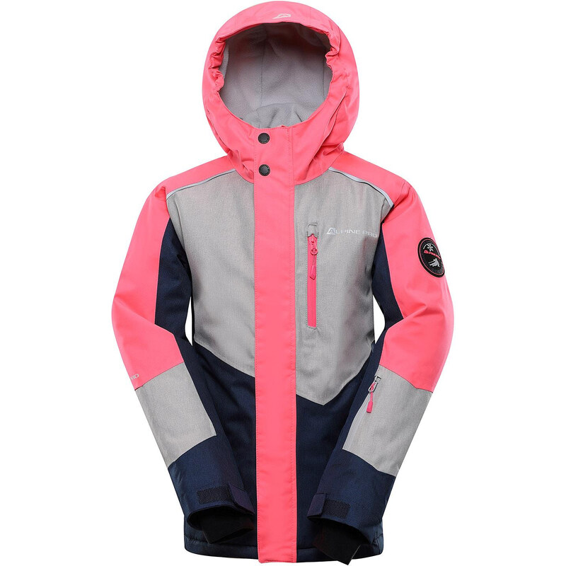 Dětská lyžařská bunda Alpine Pro SARDARO 3 - růžová