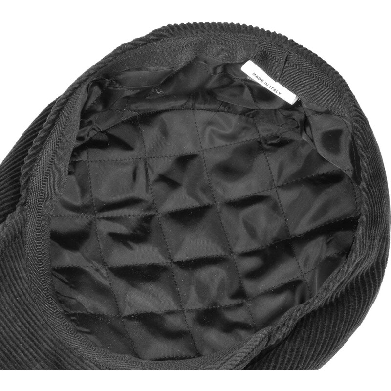 Fiebig Pánská černá manšestrová 6-dílná bekovka s prošívanou nepromokavou podšívkou