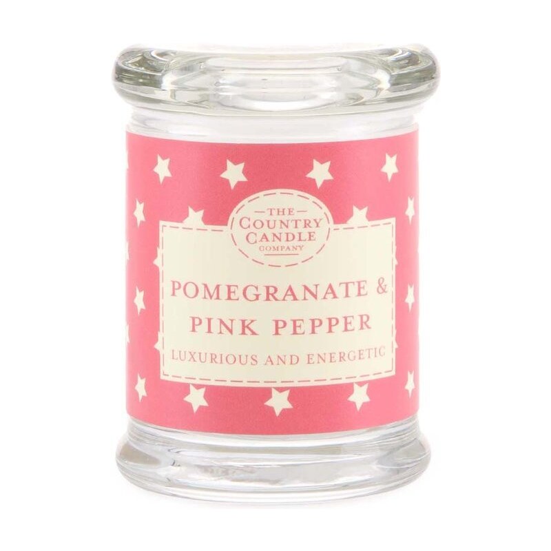 The Country Candle Company Malá svíčka ve skleničce The Country Candle Pomegranate & Pink Pepper