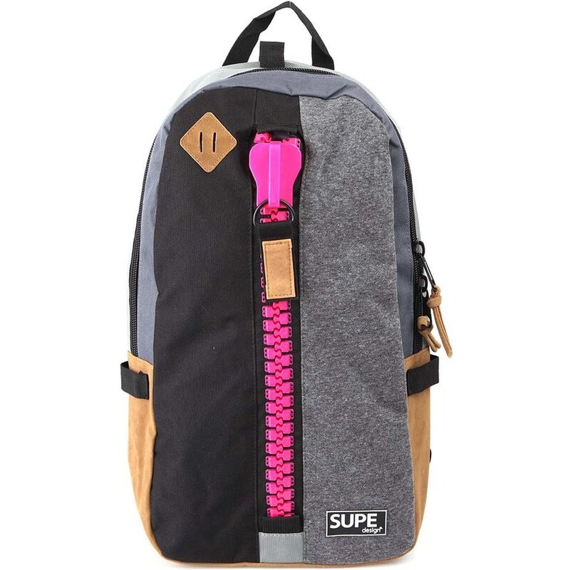 Černo-šedý batoh SUPE design