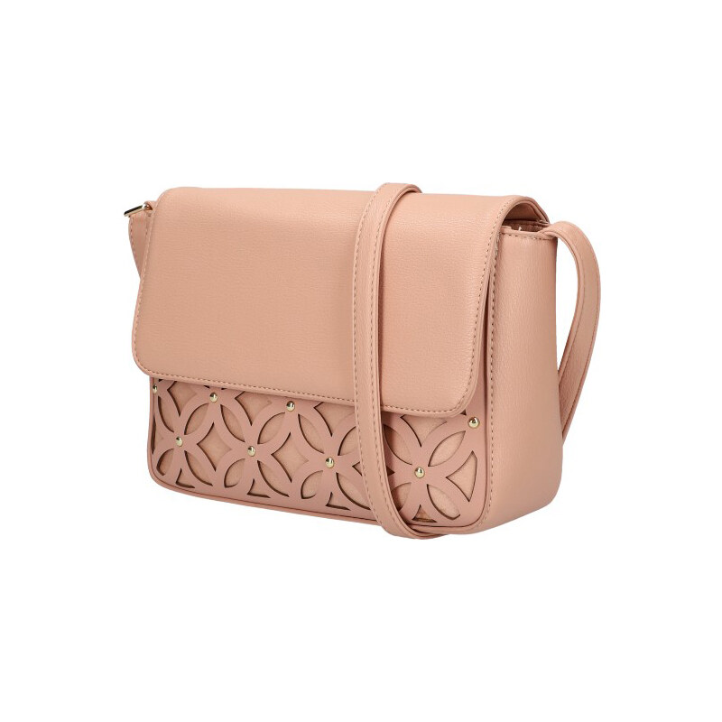 ELOAS Růžová dámská crossbody kabelka