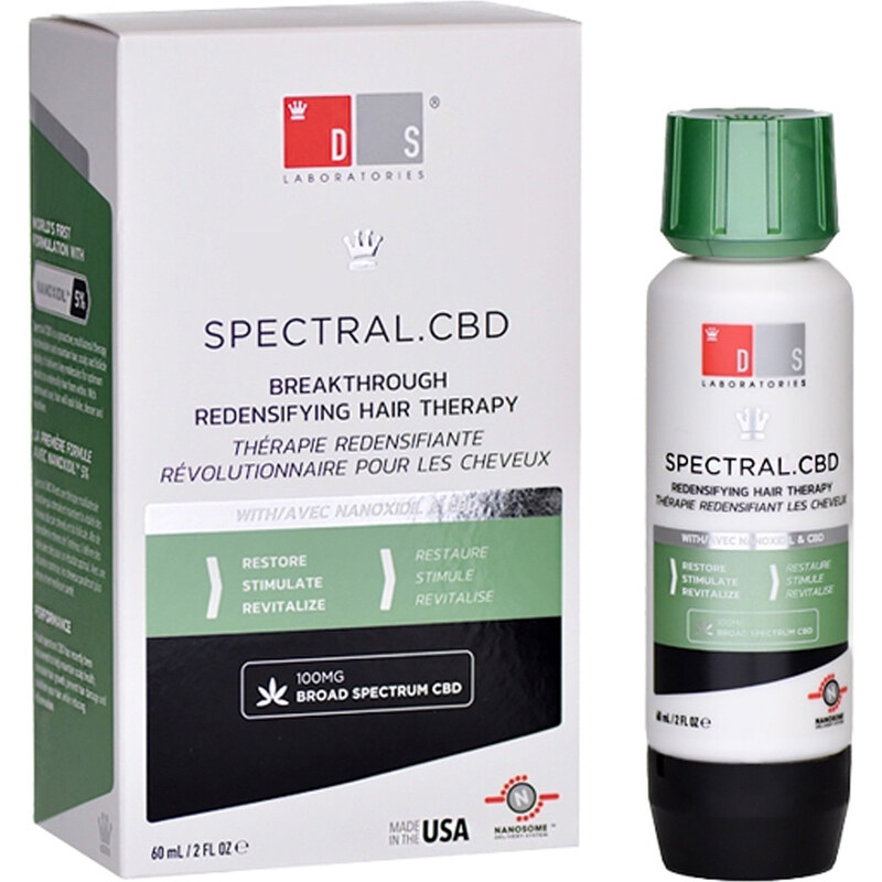 DS Laboratories sérum proti vypadávání vlasů s Nanoxidilem SPECTRAL CBD