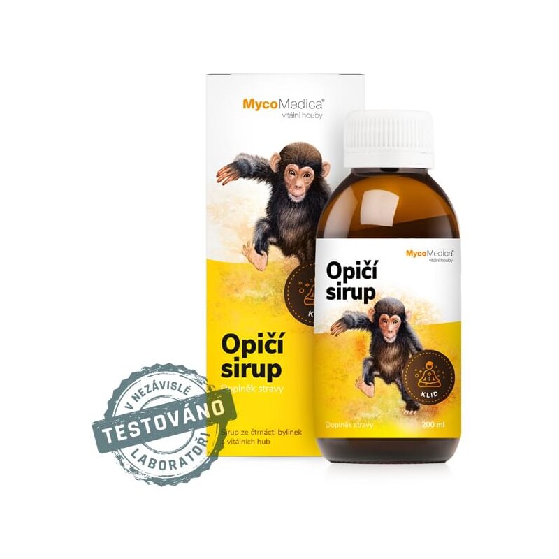 Mycomedica Opičí sirup - klid 200ml