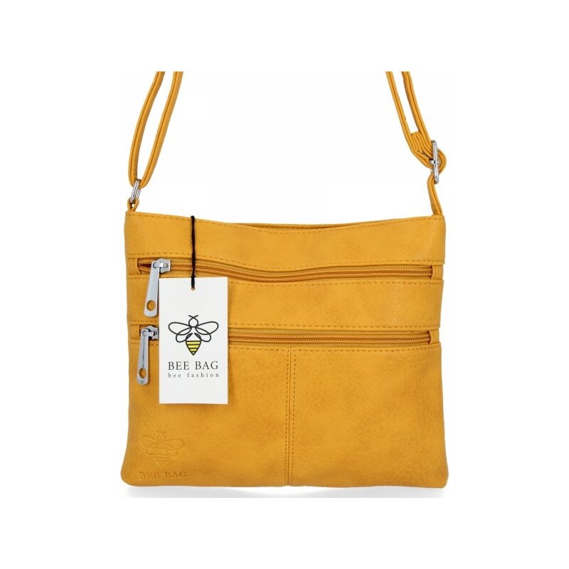 Dámská kabelka univerzální BEE BAG žlutá 7052S35