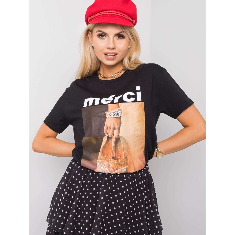 H&B T-shirt-HB-TS-3024.40P-black