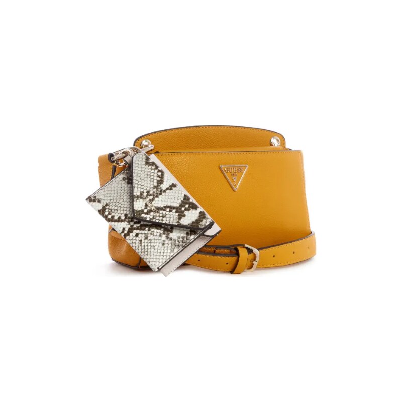 GUESS dámská kabelka Kirby Mini Crossbody žlutá