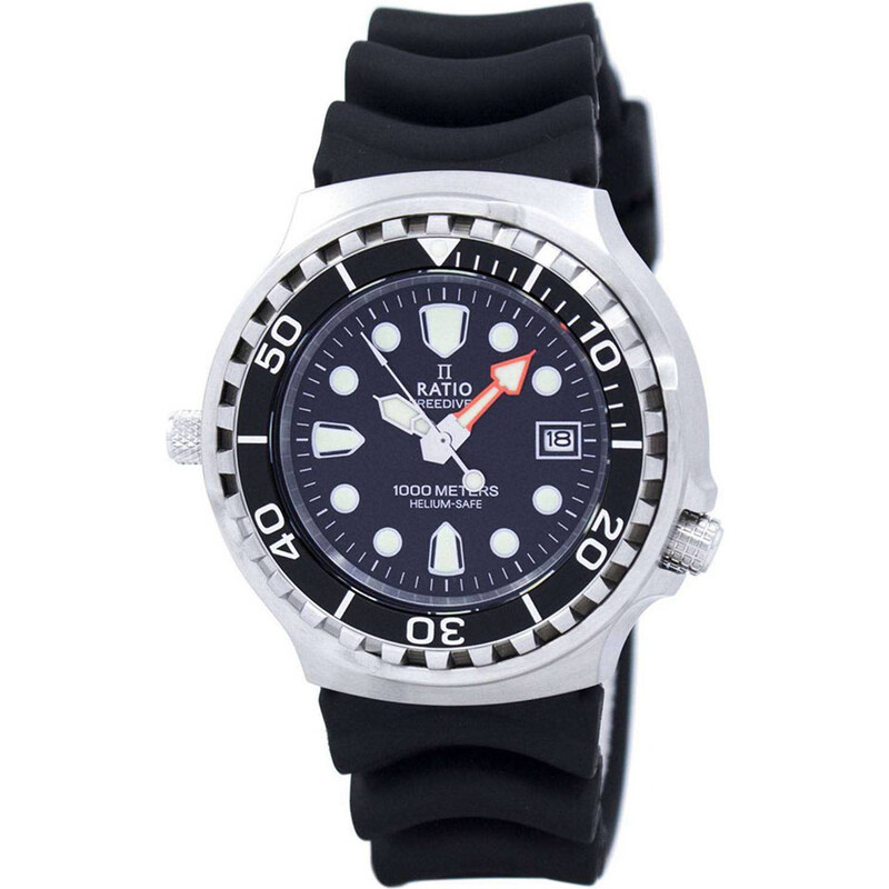 Ratio FreeDiver Helium 1000M Black 1038EF102V