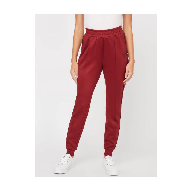 GUESS dámské tepláky Quinn Track Joggers červené L