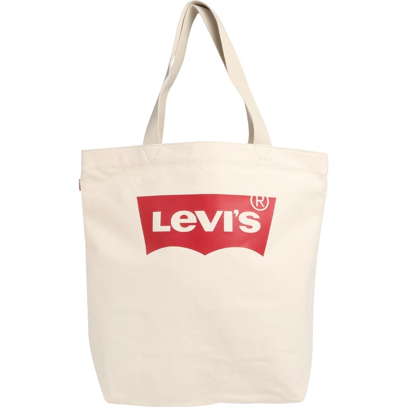 LEVIS Nákupní taška Batwing Tote Bag režná / červená 56634673
