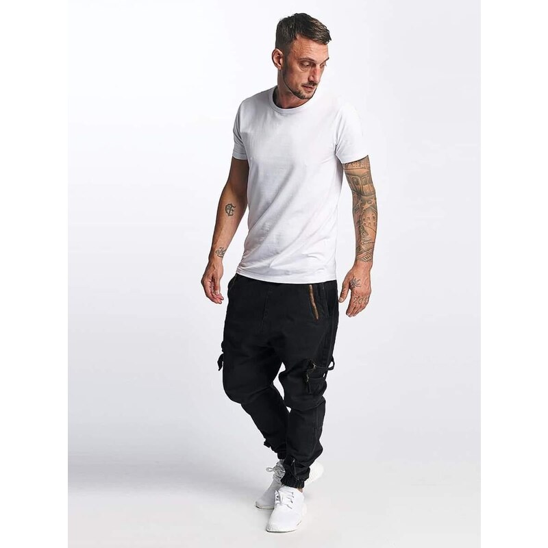 DEF Lucio Antifit Jeans černé