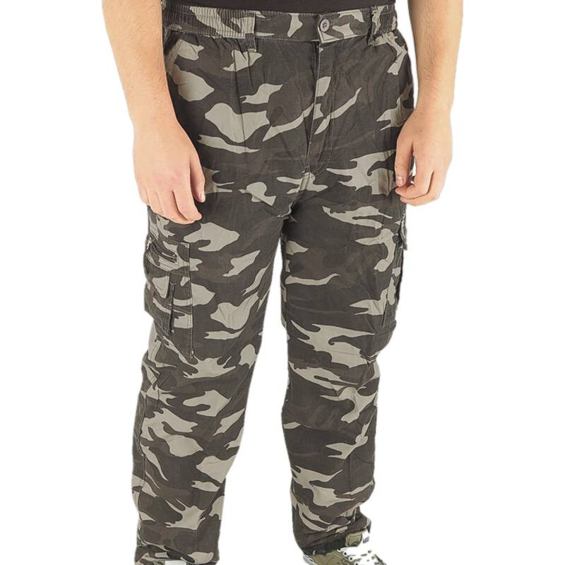 TifanTEX Pánské maskáčové kalhoty HX858 Khaki