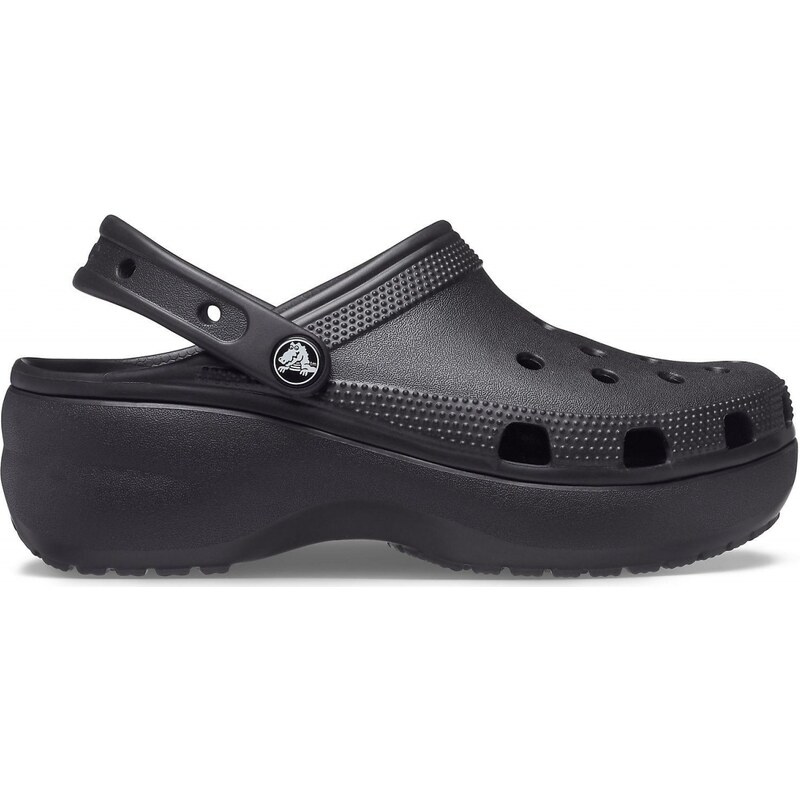 Pantofle Crocs Classic Platform Clog - Black