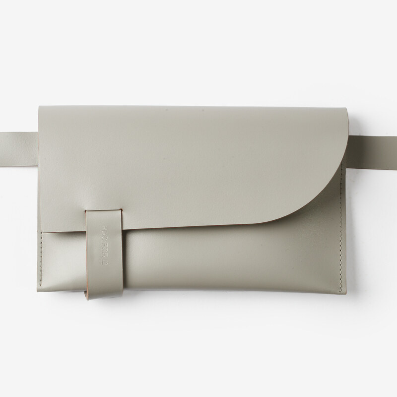 PBG belted pocket bag Grey