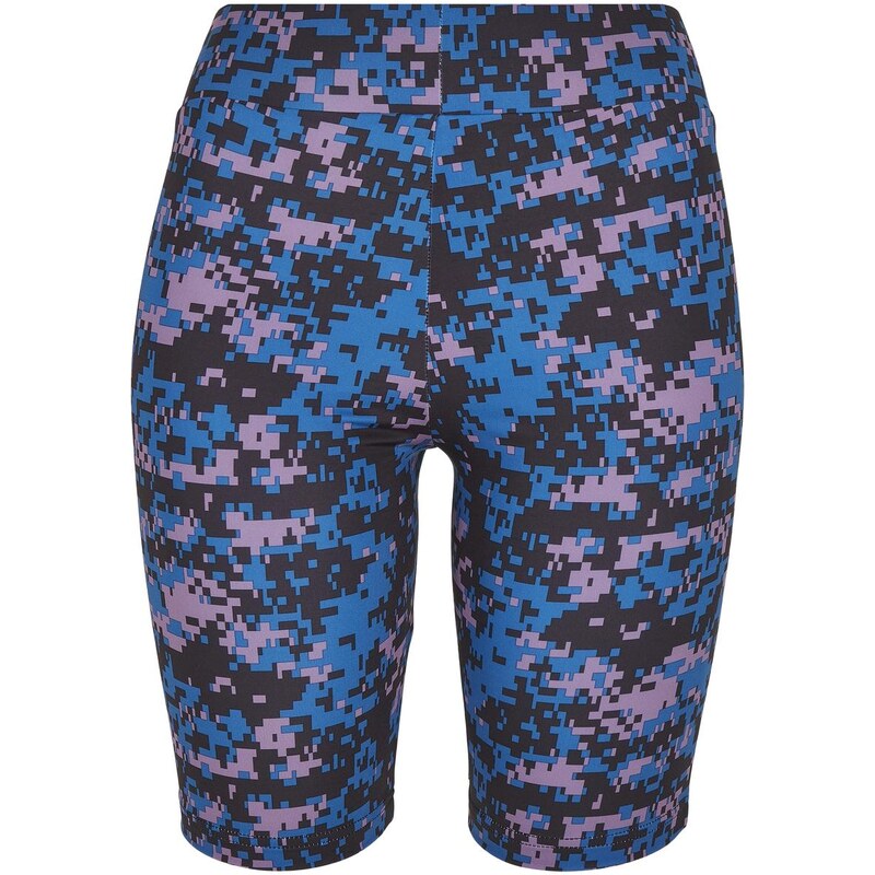 UC Ladies Dámské kraťasy High Waist Camo Tech Cycle Digital duskviolet camo