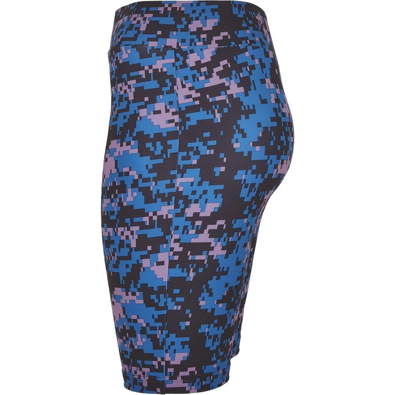 UC Ladies Dámské kraťasy High Waist Camo Tech Cycle Digital duskviolet camo